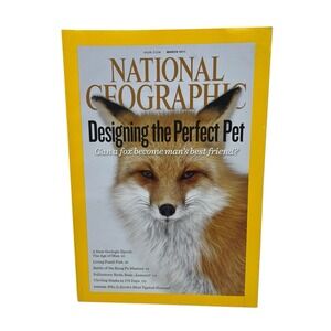 National Geographic Magazine March‎ 2011 Designing the Perfect Pet, Lemurs, Fish